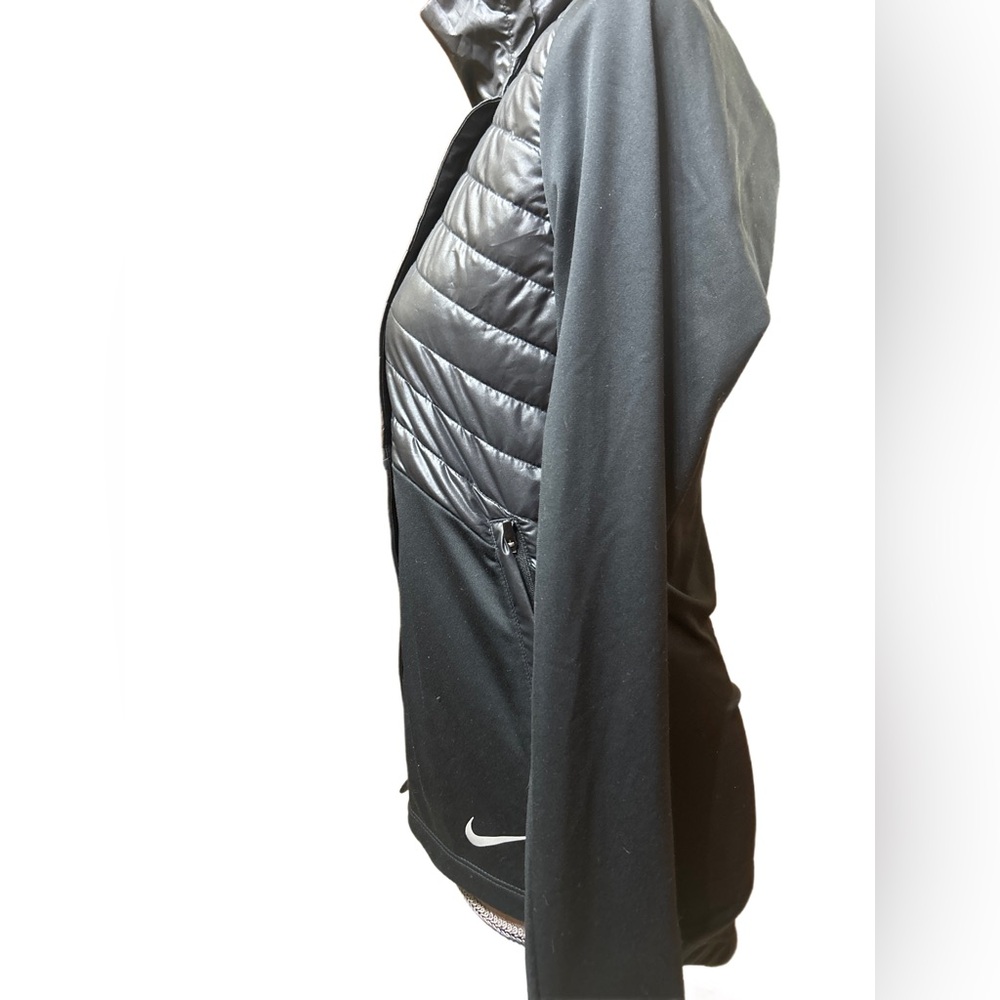 Nike Women's Black Quilted Jacket - Picture 6 of 8